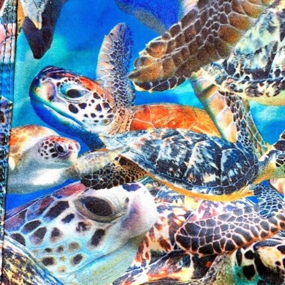 ArtSea Florida Keys Leggings XL Elastic Stretch High Waist Pants Beach Islands - Picture 3 of 12